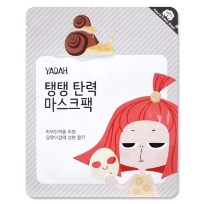 Yadah Collagen Mask Pack (Kolagenowa maska w płachcie ze śluzem ślimaka)