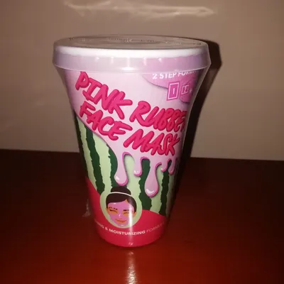 Action Pink Rubber Face Mask (Różowa maska kauczukowa do twarzy)