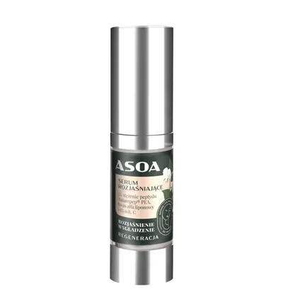 Asoa Rozjaśniające serum do twarzy