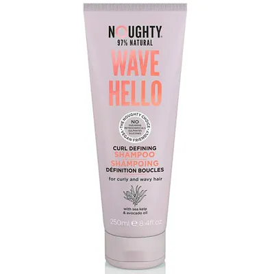 Noughty Wave Hello, Curl Defining Shampoo for Curly and Wavy Hair (Definiujący włosy szampon dla włosów kręconych i falowanych)