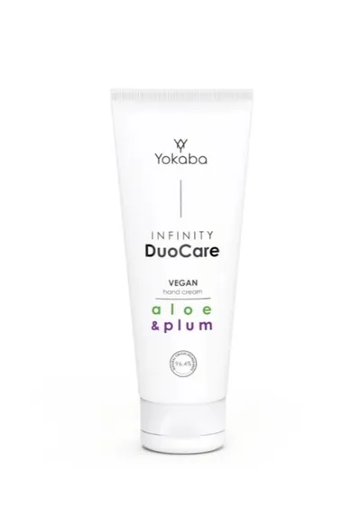 Yokaba Infinity, DuoCare, Aloe & Plum Hand Cream (Nawilżający krem do rąk)