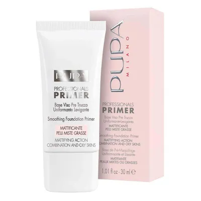 PUPA Professionals, Smoothing & Mattifying Foundation Primer (Matująca baza pod makijaż do cery tłustej i mieszanej)