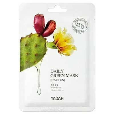 Yadah Daily Green Mask Cactus (Maska do codziennego użytku Kaktus)