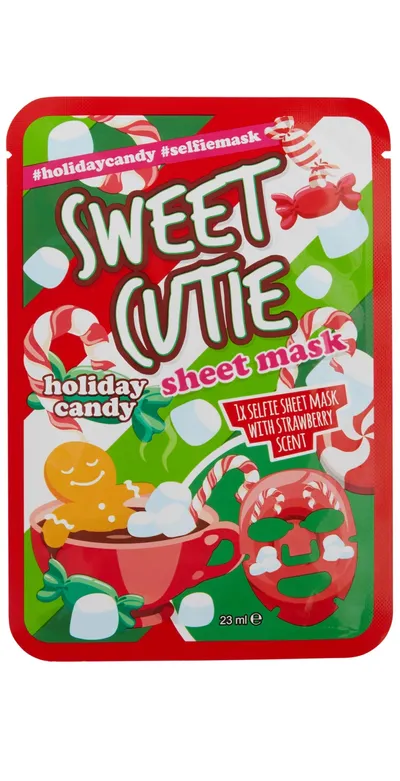 Maxbrands Sweet Cutie Sheet Mask Holiday Candy (Maska do twarzy w płachcie)