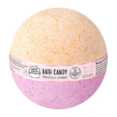 Wanna Nature? Bath Candy Fragola Sorbet (Kula do kąpieli)