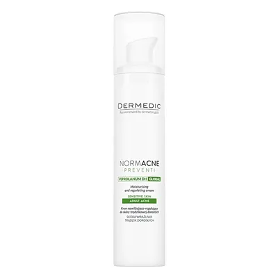 Dermedic Normacne Preventi, Moisturising and Regulating Cream (Krem nawilżająco-regulujący do skóry trądzikowej dorosłych)
