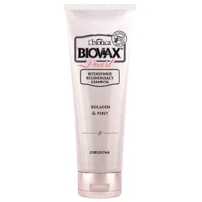 L'biotica Biovax Pearl, Intensywnie regenerujący szampon do włosów