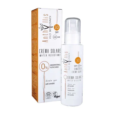 Anthyllis Eco Bio, Crema Solare Water Resistant SPF 30 (Wodoodporny krem przeciwsłoneczny SPF 30)