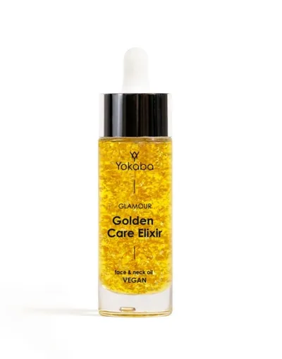 Yokaba Golden Care, Elixir Glamour Face & Neck Oil (Olejek do pielęgnacji twarzy i szyi)