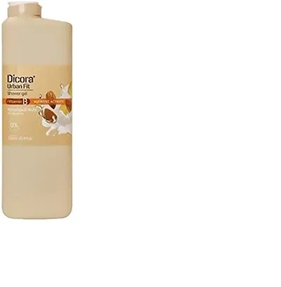 Dicora Urban Fit, Shower Gel with Vitamin B, Almonds and Nuts (Żel pod prysznic `Witamina B, migdały i orzechy`)