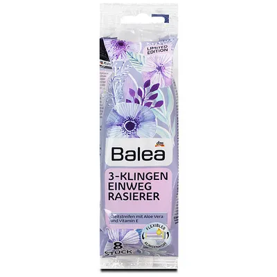 Balea 3-Klingen Einwegrasierer (Maszynki dla kobiet z 3-ma ostrzami)