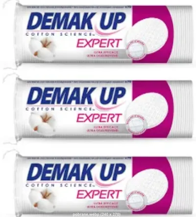 Demak' Up Expert, Cotton Round Pads Ultra-effective (Bawełniane płatki do demakijażu)