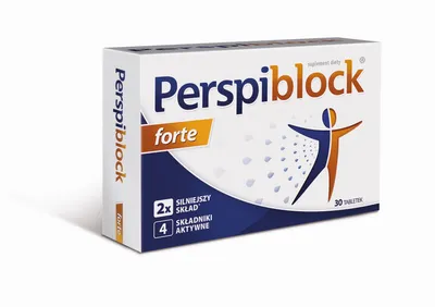 Aflofarm Fabryka Leków Perspiblock Forte, Suplement diety przeciw poceniu