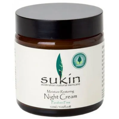 Sukin Moisture Restoring Night Cream (Krem na noc przywracąjący nawilżenie skóry)