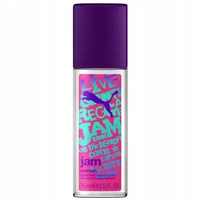 Puma Jam Woman, Deodorant Natural Spray (Dezodorant w atomizerze)
