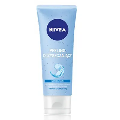 Nivea Peeling oczyszczający z witaminą E & Hydra IQ