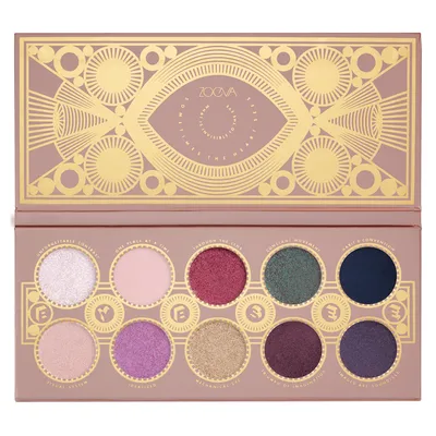 Zoeva Eye See, Eye Palette (Paleta 10 połyskujących cieni)