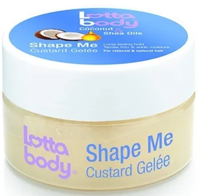 Lotta Body Coconut & Shea Oils, Shape Me Custard Gelee (Galaretka do włosów z olejem kokosowym i masłem shea)