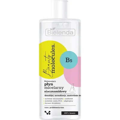 Bielenda Beauty Molecules, B5, Balansujący płyn micelarny niacynamidowy