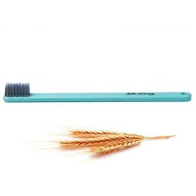 MyEcoBrush Natural Flat Toothbrush (Szczoteczka z pszenicą)