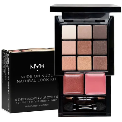 NYX Professional Makeup Nude on Nude Natural Look Kit (Paleta do makijażu)