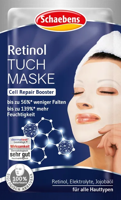 Schaebens Retinol Sheetmask (Maska w płachcie z retinolem)
