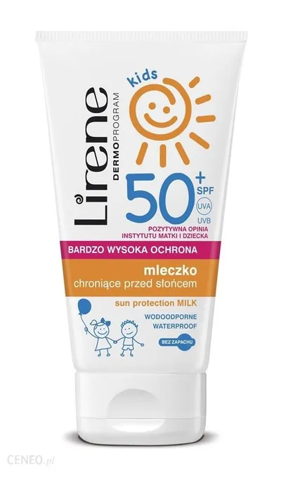 Lirene Dermoprogram Kids, Mleczko chroniące przed słońcem SPF 50+