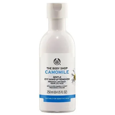 The Body Shop Camomile, Gentle Eye Make - Up Remover (Płyn do demakijażu oczu)