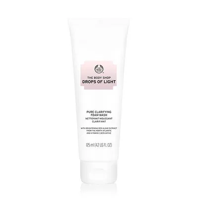 The Body Shop Drops of Light Clearifying Foam Wash (Pianka do mycia twarzy)