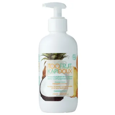 Toofruit Kapidoux, Shampooing Ananas Coco (Delikatny szampon ananasowo-kokosowy)