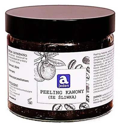 Ajeden Peeling kawowy ze śliwką