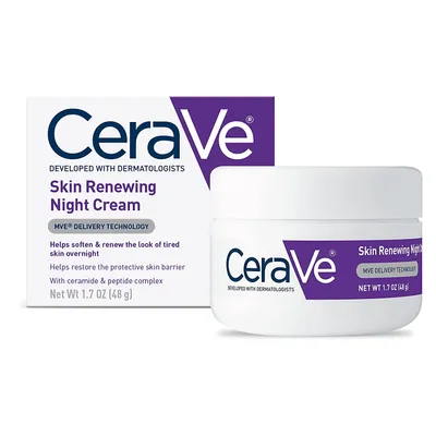 CeraVe Renewing Night Cream (Odnawiający skórę krem ​​na noc)