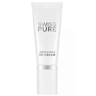 Swiss Pure Toning Radiant CC Cream (Tonizująco-rozświetlający krem CC na bazie ekstraktów roślinnych)