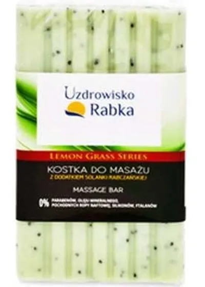 Uzdrowisko Rabka Lemon Grass Series, Kostka do masażu z makiem