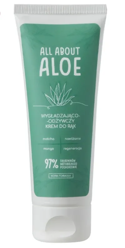 All About Aloe Wygładzająco- odżywczy krem do rąk (nowa wersja)