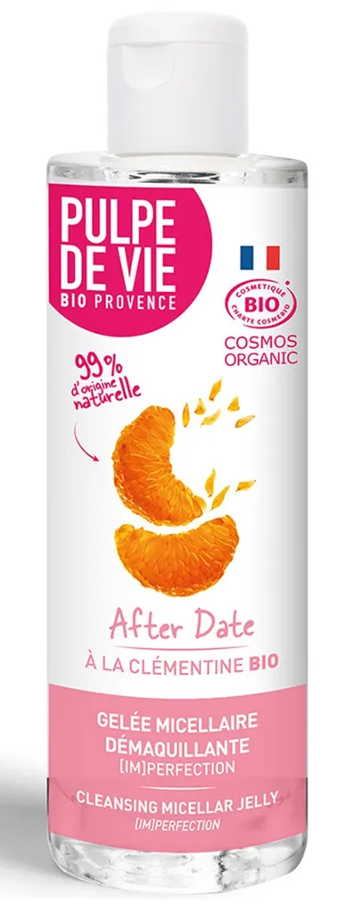 Pulpe de Vie After Date , Gelee Micellaire Demaquillante A La Clementine Bio (Żel micelarny do demakijażu)