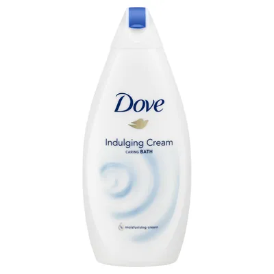 Dove Indulging Cream, Pielęgnujący płyn do kąpieli