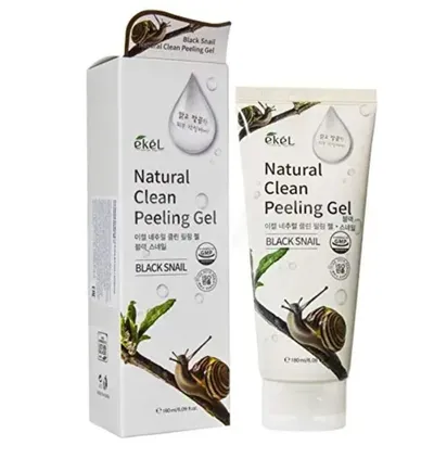 Ekel Black Snail Natural Clean Peeling Gel (Peeling z mucyną ślimaka)