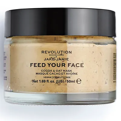 Revolution Skincare Revolution Skincare x Jake – Jamie, Cocoa & Oat Moisturising Face Mask (Maska nawilżająca)