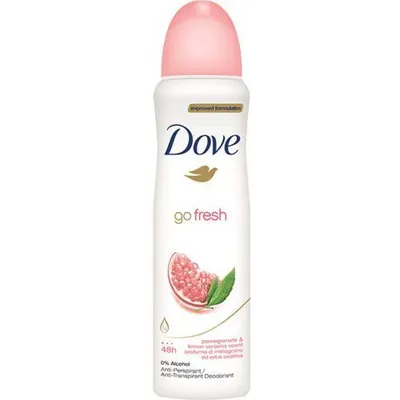 Dove Go Fresh, Antyperspirant w aerozolu o zapachu granatu i werbeny cytrynowej