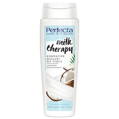 Perfecta Milk Therapy, Kokosowe mleczko do ciała z kwasem hialuronowym