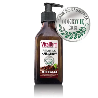 Cosmatrade VitalDerm, Repairing Hair Serum Argan (Naprawcze serum do włosów)