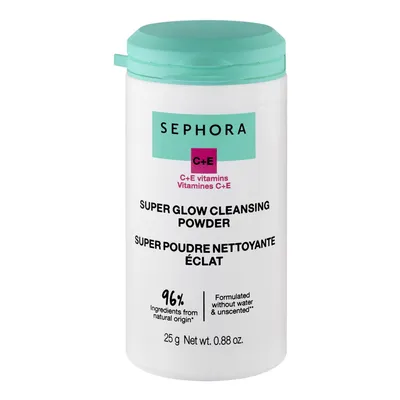 Sephora Collection, Vitamin C + E, Super Glow Cleansing Powder (Puder oczyszczający do twarzy)