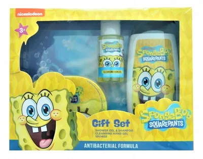 Uroda SpongeBob, Zestaw dla dzieci antybakteryjny