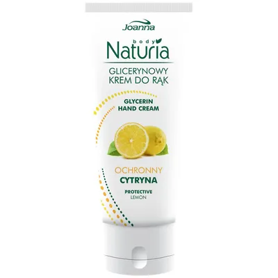 Joanna Naturia, Glicerynowy krem do rąk ochronny `Cytryna`