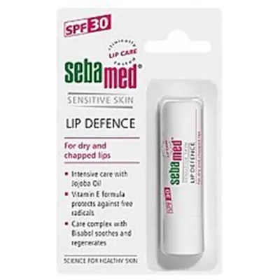 Seba Med Sensitive Skin Lip Defense SPF30 (Pomadka ochronna)