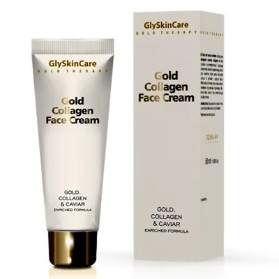 GlySkinCare Gold Collagen Face Cream (Krem do twarzy ze złotem)
