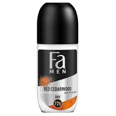 Fa Men Red Cedarwood Anti-perspirant Roll-on (Antyperspirant dla mężczyzn w kulce)