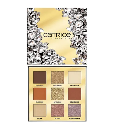 Catrice Jewel Overload  C01 Golden Opulence  Eyeshadow Palette (Paleta 9 cieni do powiek)