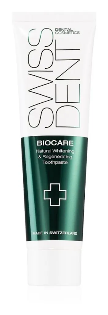 SwissDent Biocare Natural Whitening & Regenerating Toothpaste (Regenerująca pasta do zębów o działaniu wybielającym)